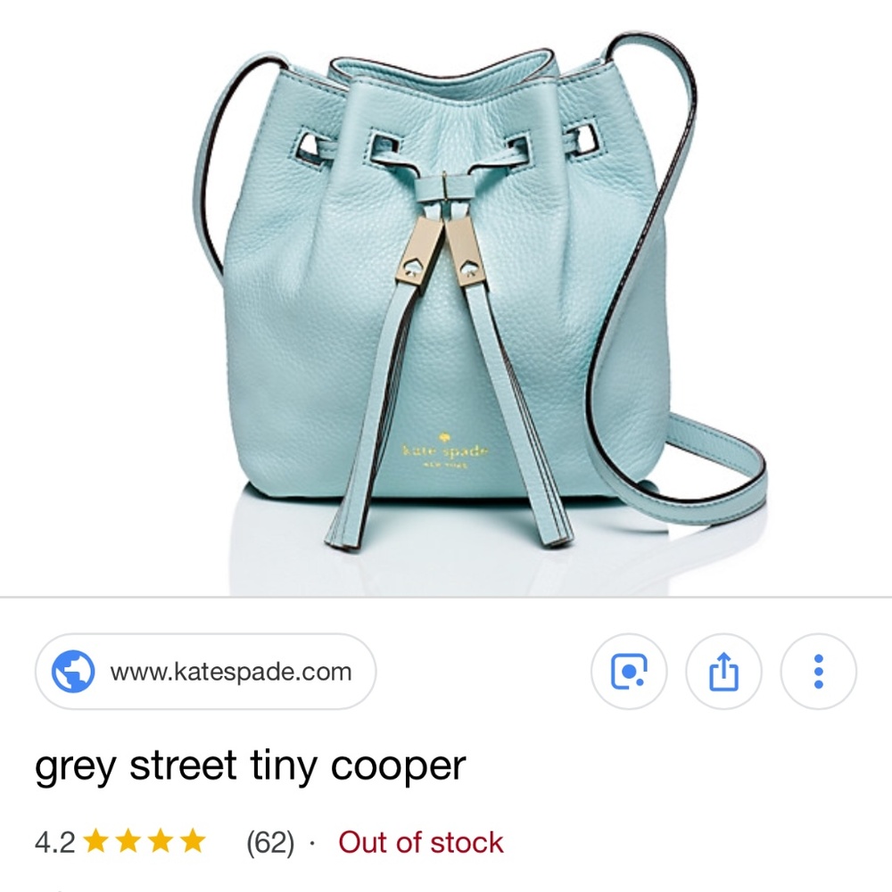 Tiffany Blue Kate Spade Bucket Bag